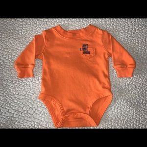 Carter’s - Long Sleeve Onesie